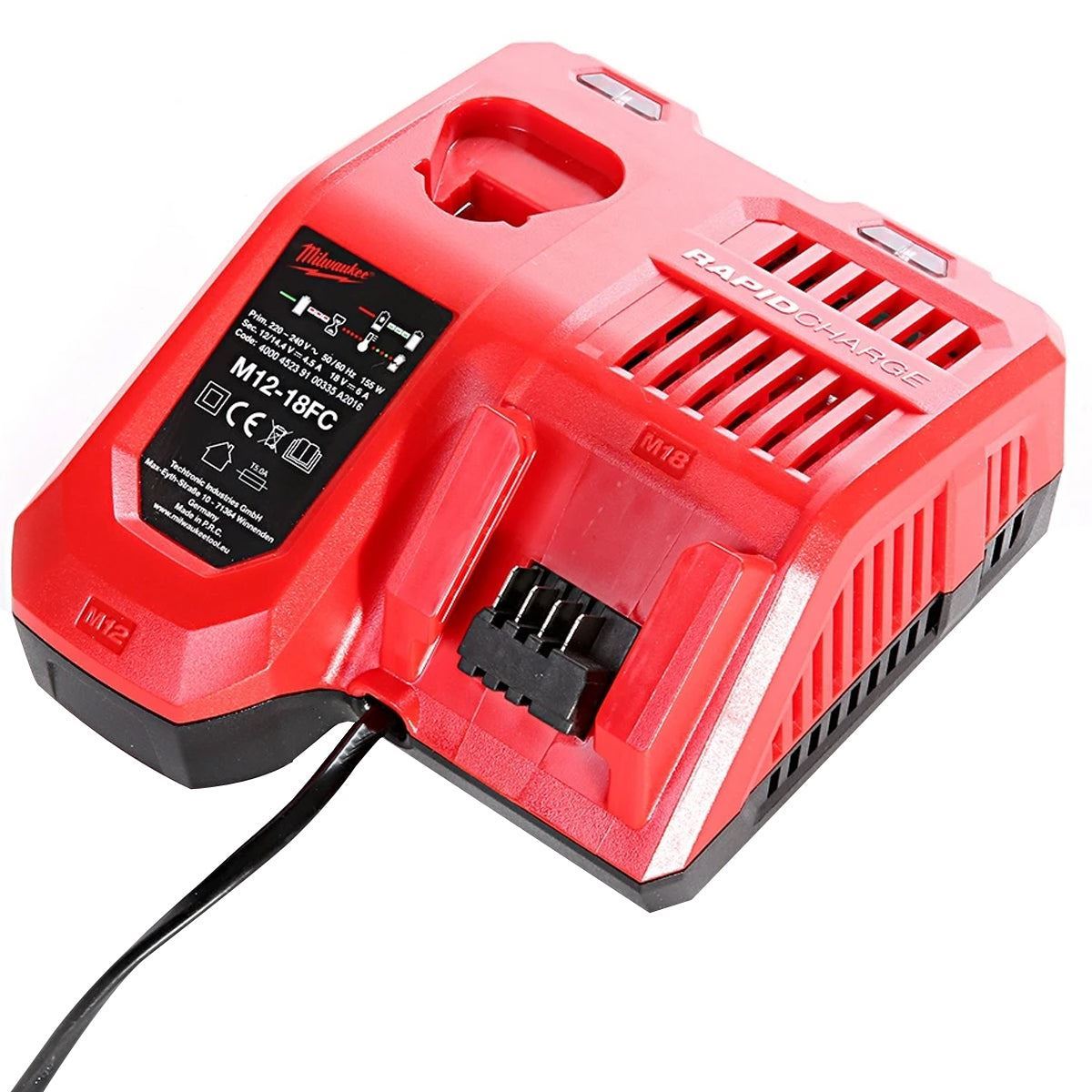Milwaukee M18ONEID3-0X 18V FUEL ONE-KEY Brushless 1/4" Impact Driver with 1 x 5.5Ah Battery Charger & Empty Tool Box (Without Inlay)