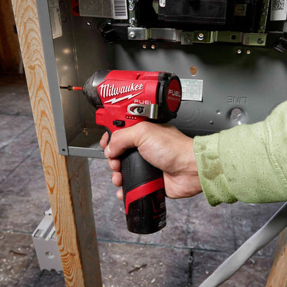 Milwaukee M12FID2-0 12V Brushless Impact Driver with 1 x 2.5Ah Battery & Charger